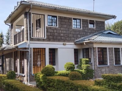 4 Bedroom + DSQ House for Rent in Muthaiga, Nanyuki - Kes. 80K